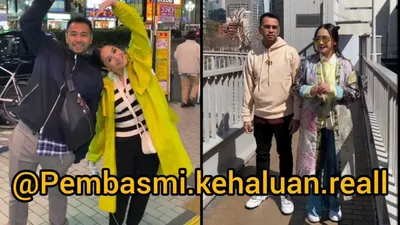 Raffi Ahmad dan Nagita Slavina saat liburan 