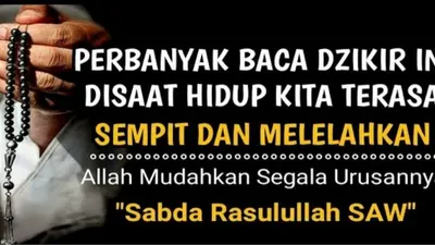 Perbanyak Dzikir Ini Bila Merasa Hidup Sempit dan Melelahkan