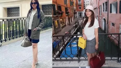 Potret Ernie Meike Torondek saat berlibur di luar negeri