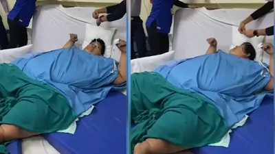 Fajri (26) pemuda penderita obesitas dengan bobot 300 kg yang kini dikabarkan meninggal dunia di RSUPN Dr. Cipto Mangunkusumo (RSCM).