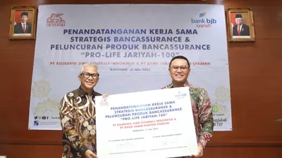 bjb syariah dan Generali Indonesia Kolaborasi Luncurkan Produk Baru Pro-Life Jariyah-100