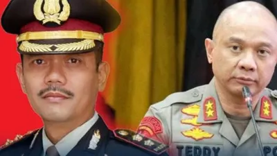 Kolase potret Dody Prawiranegara dan Teddy Minahasa