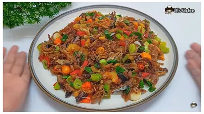 Tumis Suwir Tongkol
