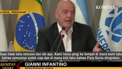 Presiden FIFA, Gianni Infantino