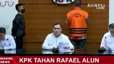 Resmi, Rafael Alun Trisambodo Resmi Ditahan Oleh KPK Atas Kasus Dugaan Gratifikasi