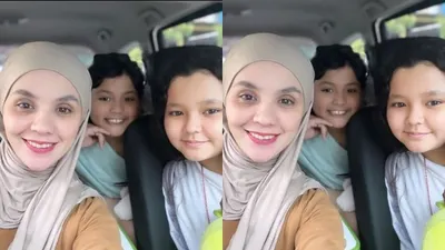 Potret Aldila Jelita bersama kedua anaknya.(Tangkap Layar Instagram @dhila_bekti)