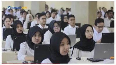 Ilustrasi tes CPNS