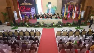 Acara Wisuda Universitas Pendidikan Indonesia.(Tangkap Layar Instagram @upiofficial)