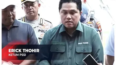 Erick Thohir Ketum PSSI