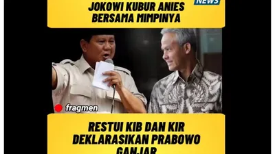Prabowo dan Ganjar Pranowo 