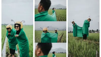 Viral Foto Prewedding Bertema Metamorfosis