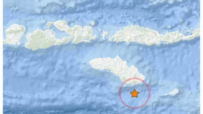 NTT Diguncang 3 Kali Gempa Bumi dalam Waktu 2 Jam