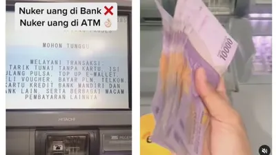 Tukar Uang di ATM