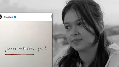 Rebecca Klopper Unggah Tulisan 'Jangan Mati Dulu, Ya? di Media Sosial