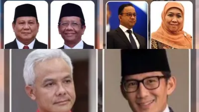 Kolase Bursa Pilpres 2024