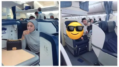 Direktorat Lalu Lintas dan Angkutan Laut Muhammad Rizki Alamsyah (kanan) dan istrinya