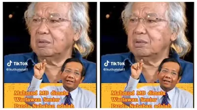 Panda Nababan dan Mahfud MD
