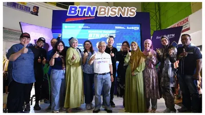 BTN Gelar Road Show Tabungan Bisnis di Pasar Tanah Abang Jakarta