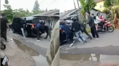 Video amatir warga rekam penganiayaan dosen di Pontianak