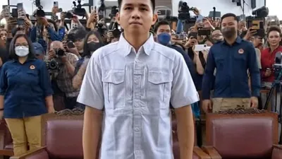 Richard Eliezer saat sidang vonis di Pengadilan Negeri Jakarta Selatan