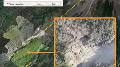 Potret Tim Drone Badan Geologi Awan Panas Gunung Merapi