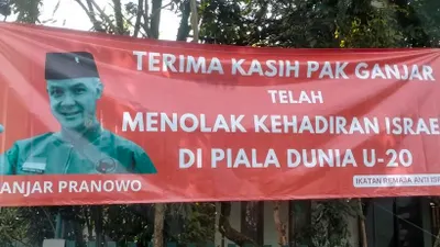 Penolakan Ganjar Pranowo Terhadap Timnas Israel