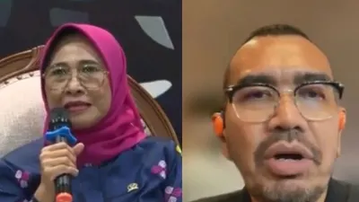 Wakil Ketua Komisi X DPR, Hetifah Sjaifudian dan Arya Sinulingga