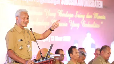 Gubernur Jawa Tengah Ganjar Pranowo