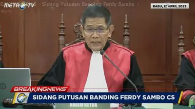  Hakim Ketua Singgih Budi Tetap Jatuhi Hukuman Mati pada Ferdy Sambo