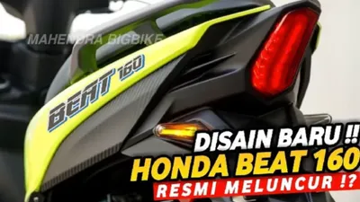 Harga All New Honda BeAT 160 2023 Lebih Murah Dari Yamaha Nmax 155, Siap Meluncur di Indonesia?