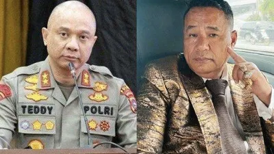 Hotman Paris dan Teddy Minahasa
