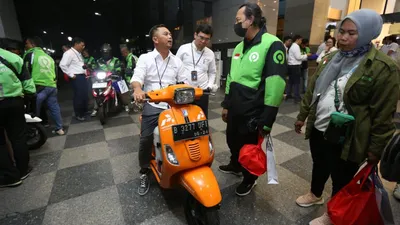 PGN Gandeng Mitra Ojek Online Sukseskan Pilot Project Konversi BBG Sepeda Motor