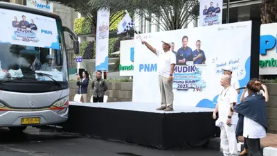 PNM Dukung Mudik Bersama BUMN Untuk Nasabah dan Karyawan
