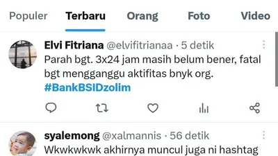 Tagar BankBSIDzolim trending di Twitter