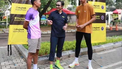 PT Bank Maybank Indonesia, Tbk. (Maybank Indonesia), hari ini, memulai rangkaian kegiatan Road to Maybank Marathon 2023, bertempat di Kawasan SCBD, Jakarta.