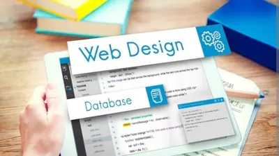Ilustrasi website jualan online.