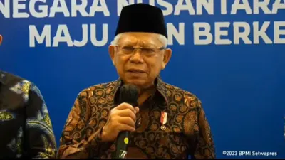 Wapres Ma&rsquo;ruf Amin