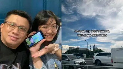 Jelang sidang banding, Trisha Eungelica mengunggah beberapa tangkapan layar chat dengan ayahnya, Ferdy Sambo.