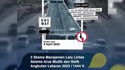 Catat Jadwal Lengkap Ganjil Genap di Jalan Tol saat Arus Mudik dan Balik Lebaran Idul Fitri 2023