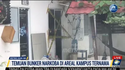 Polisi Tangkap 5 Pelaku Bunker Narkoba di Kampus UNM, Wakil Rektor: Mereka Bukan Mahasiswa UNM   