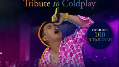 WOW! Aldi Taher Gelar Konser Forplay: Tribute to Coldplay, Tiket VIP Rp 100 Juta Ludes Dalam 1 Menit