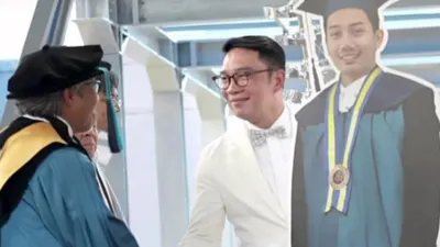 Almarhum Eril Lulus dari ITB, Ridwan Kamil: Kami Semua Bangga Sama Kamu