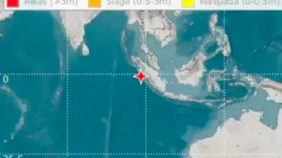 Status Peringatan Tsunami
