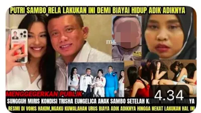 Miris! Putri Sulung Ferdy Sambo Nekat Jual Diri untuk Penuhi Biaya Kehidupan Adik-adiknya, Benarkah?