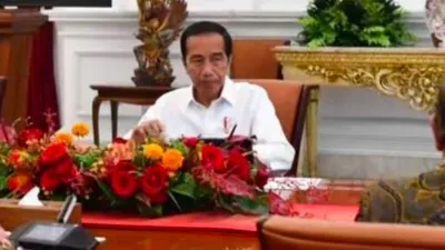 Jokowi Ibaratkan Kepemimpinan Seperti Tongkat Estafet, Bukan Seperti Pom Bensin Yang Dihitung Mulai Dari Nol