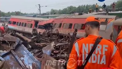 Kecelakaan Kereta di India yang Tewaskan Ratusan Korban