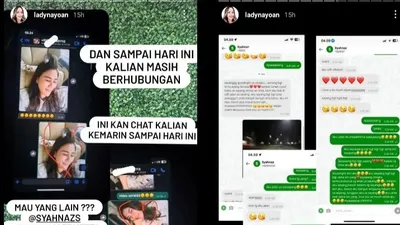 Bukti Perselingkuhan Diduga Syahnaz dan Rendy Kjaernett 