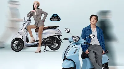 Illustrasi. Honda Matic Yamaha
