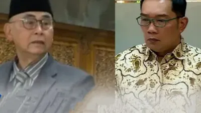 Panji Gumilang dan Ridwan Kamil