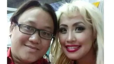 Steve Wantania (Ayah Tiri MA) dan Pinkan Mambo